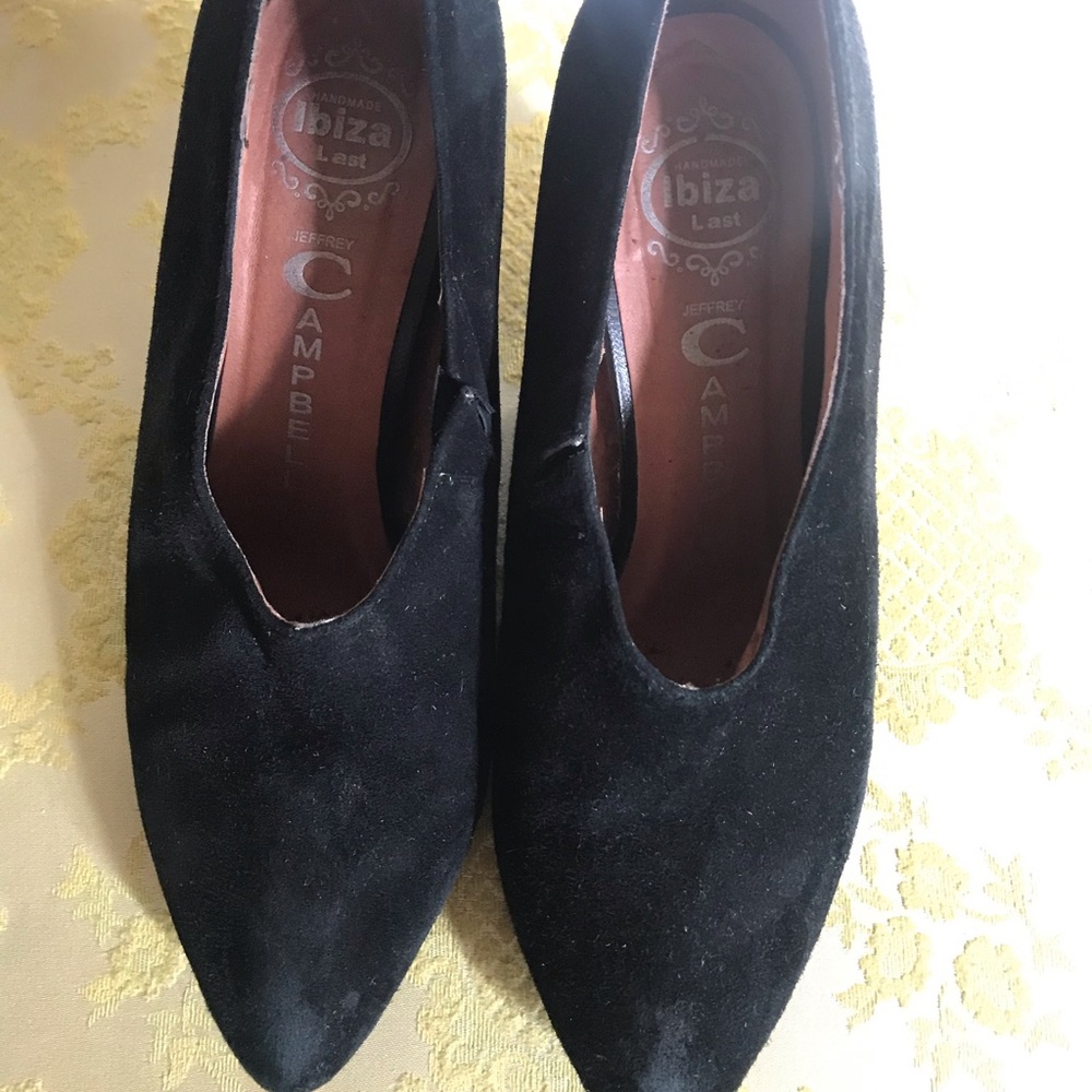 Jefferey Campbell California Ibiza suede wedgeheel